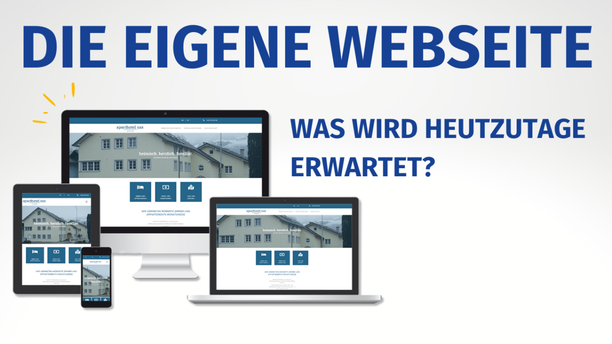 Die eigene Webseite